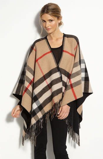 burberry dupe poncho|burberry inspired poncho.